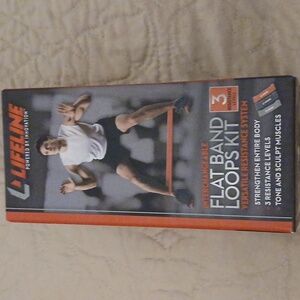 Lifeline Interchangeable Flat band loops kit 3 levels heavy medium light new